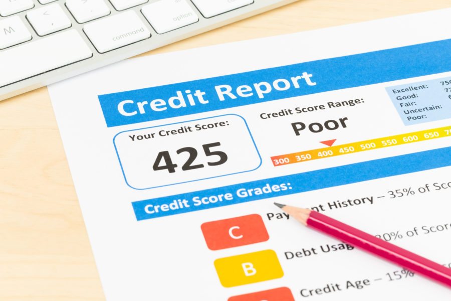 getting out of bad credit