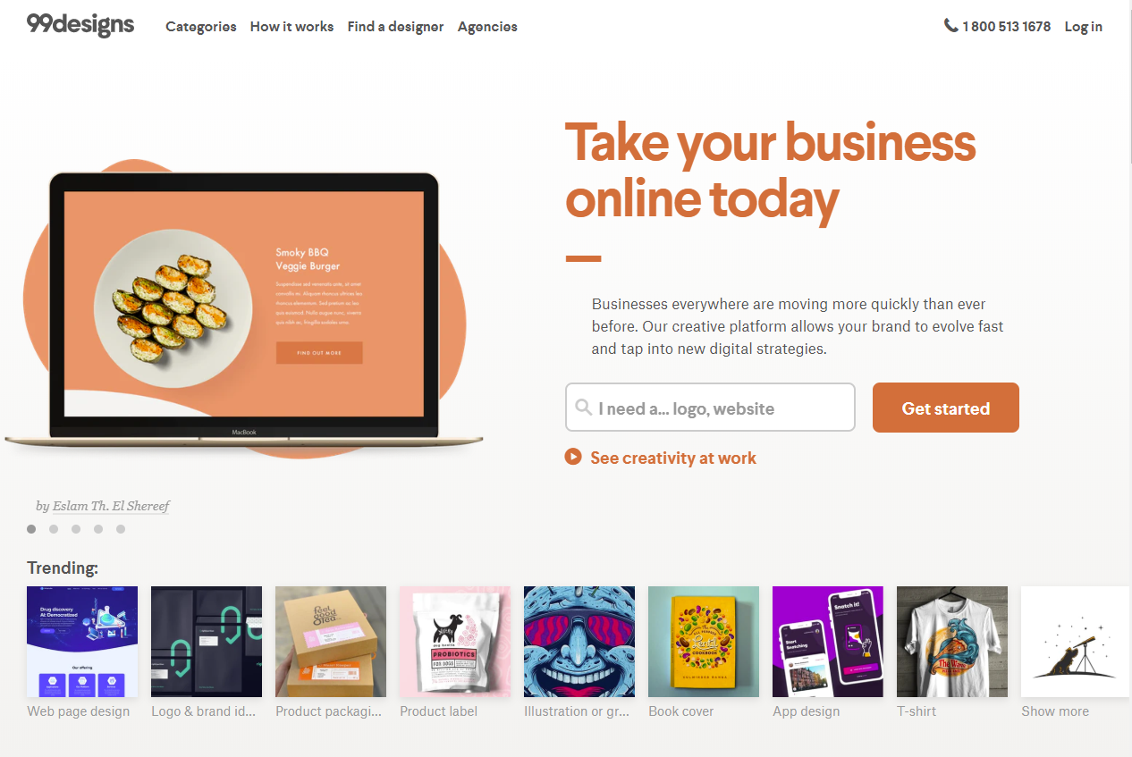 99 Designs - Top Freelance Platforms in Pakistan