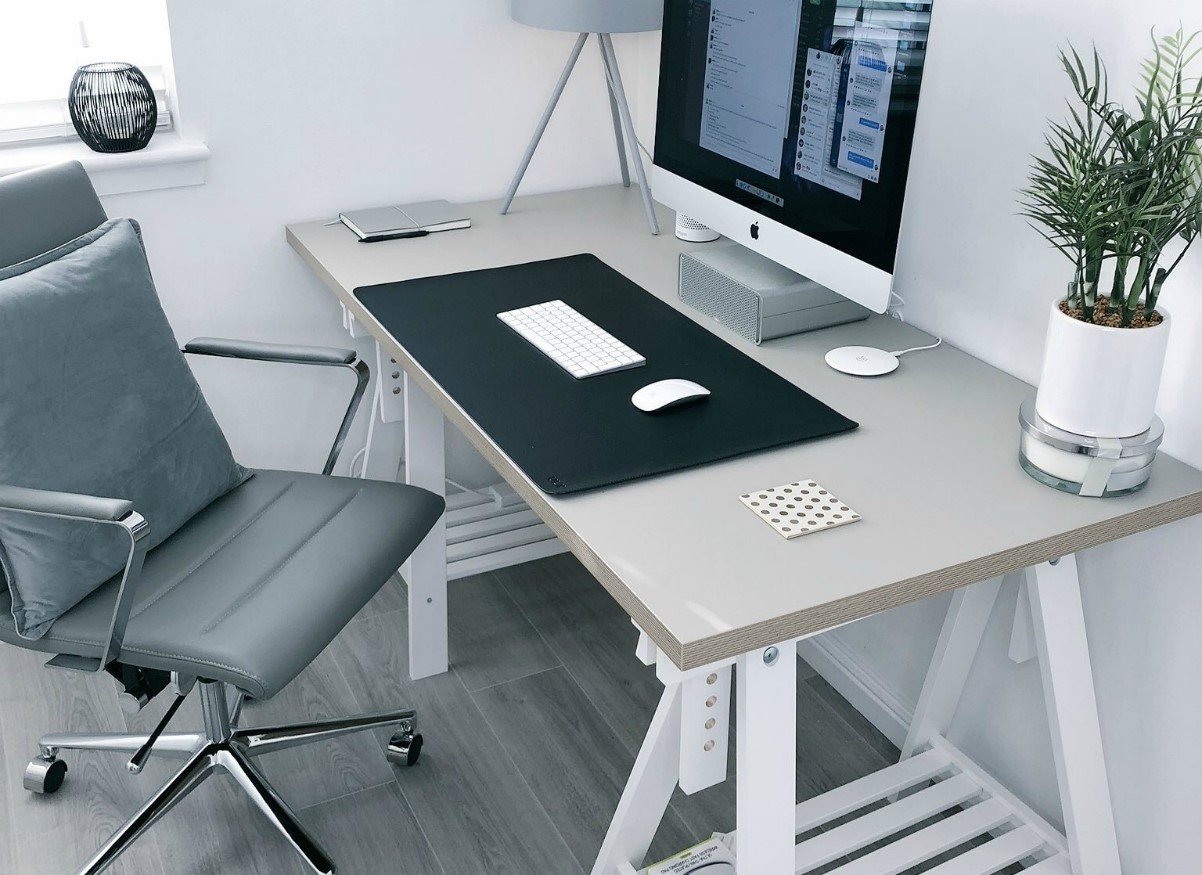 Ergonomic Office Chair and Desk