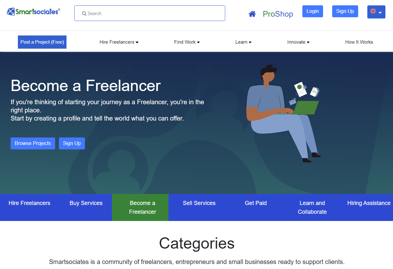 Smartsociates - Best Freelancing Portals