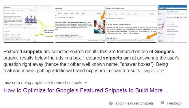 Optimize Your Content for Google’s Featured Snippet