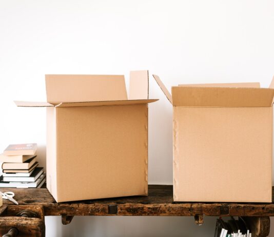 4 Benefits of Self-Storage For Businesses two boxes ready for self-storage for businesses