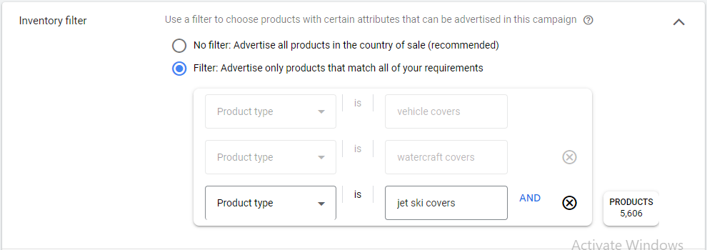 Basic Attribution in Google Shopping